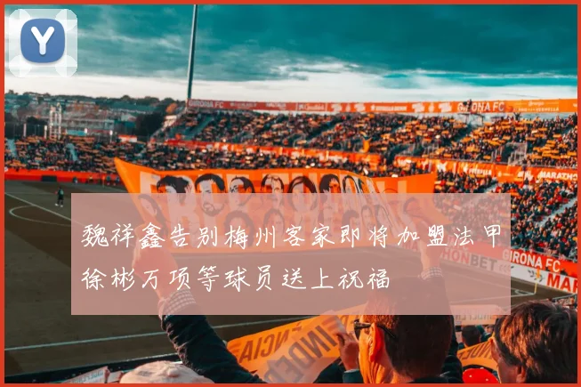 魏祥鑫告别梅州客家即将加盟法甲徐彬万项等球员送上祝福